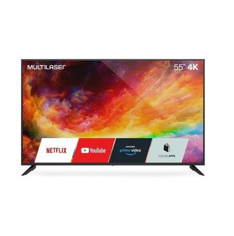 Tv 55" Led Multilaser 4k - Ultra Hd Smart - Tl025