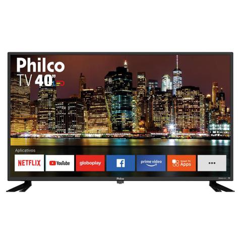 Tv 40" Led Philco Full Hd Smart - Pvt40m60s
