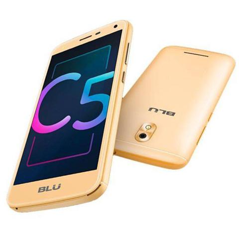 Celular Smartphone Blu C5x C0010ll 8gb Dourado - Dual Chip