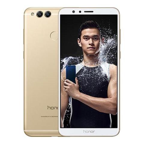 Celular Smartphone Honor 7x 32gb Dourado - Dual Chip