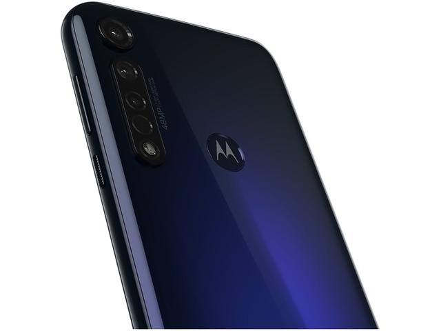 Imagem de Smartphone Motorola G8 Plus 64GB Azul Safira 4G