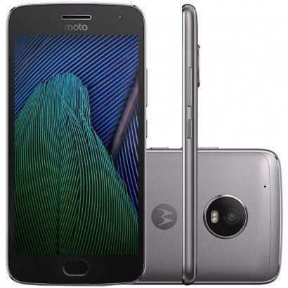 Celular Smartphone Motorola Moto G5 Plus Xt1686 32gb Preto - Dual Chip