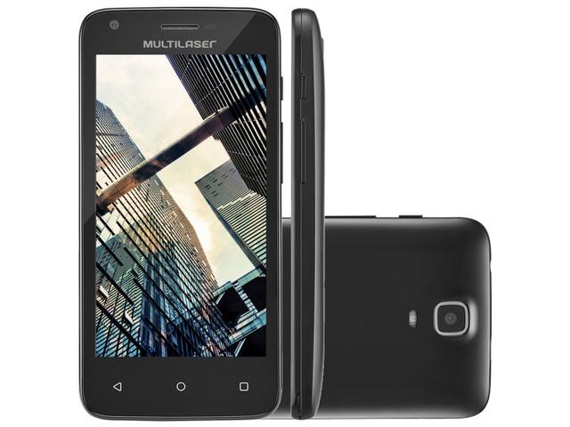 Celular Smartphone Multilaser Ms45s P9011 8gb Preto - Dual Chip