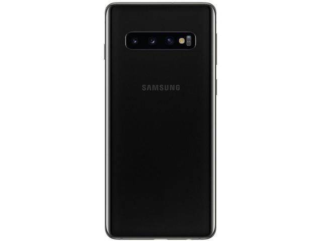 Imagem de Smartphone Samsung Galaxy S10 128GB Preto 4G - 8GB RAM Tela 6,1” Câm. Tripla + Câm. Selfie 10MP