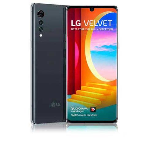 Celular Smartphone LG Velvet G910em 128gb Preto - Dual Chip