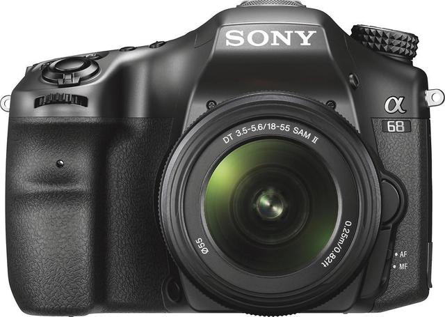 Câmera Digital Sony Alpha Preto 24.2mp - A68 | 18-55mm