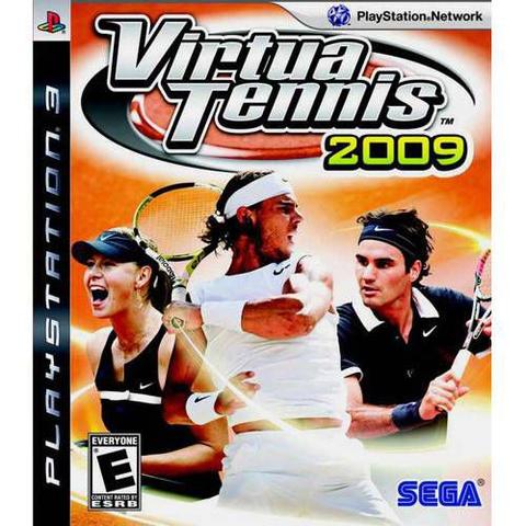 Jogo Virtua Tennis 2009 - Playstation 3 - Sega