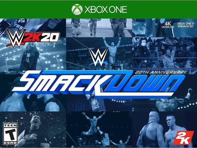 Jogo Wwe 2k20 - Smackdown 20th Anniversary - Xbox One - 2k Games