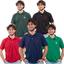 cor Kit 3, Preto, Vermelho, Azul marinho, Verde, Verde musgo