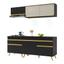 cor Preto/Dourado