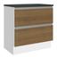 cor Branco/Rustic