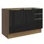 cor Rustic/Preto