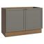 cor Rustic/Cinza