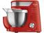 cor Vermelho e inox