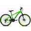 cor Verde neon, Preto