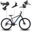 cor Preto fos, Ad azul