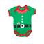 cor Duende Papai Noel Verde