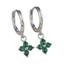 cor Prata, Verde, 2pcs