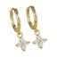 cor Ouro, Branco, 2pcs