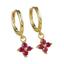 cor Ouro, Rosa, Vermelho, 2pcs
