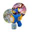 cor Bubble gun azul