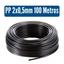 cor 2x0,5mm Preto - 100MT