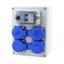 cor 4-Sockets-1-Disjuntor