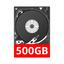cor HDD de 500 GB e 2,5 polegadas