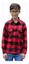 cor Vermelho com preto