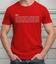 cor Camiseta vermelha