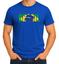 cor Camiseta azul royal