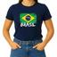 cor Baby look azul marinho