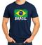 cor Camiseta azul marinho