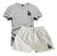 cor Cinza, Short linho branco  l, A