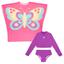 cor Roxo 70, Borboleta rosa f149