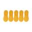 cor 5 pares amarelo