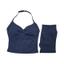 cor Conjunto azul marinho