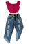 cor Pink, Jeans, 12166