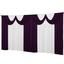 cor Roxo Com Branco