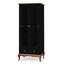 cor Preto/Imbuia Glazer