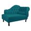 cor Suede Azul Turquesa