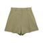 cor Shorts verdes marrons