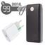 cor Power Bank 20.000mAh Preto/Cinza