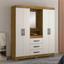 cor Rustico com Off White