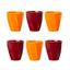 cor Laranja/magenta