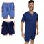 cor Pijama azul marinho