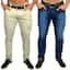 cor Creme, Jeans escuro