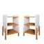 cor OffWhite/Cedro