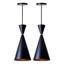 cor Preto com cobre