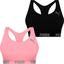 cor 1 preto 1 rosa claro